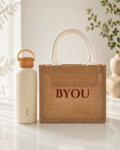 BYOU Tote + Bottle Set