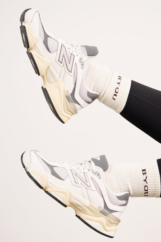 BYOU Everyday Sock in Off White